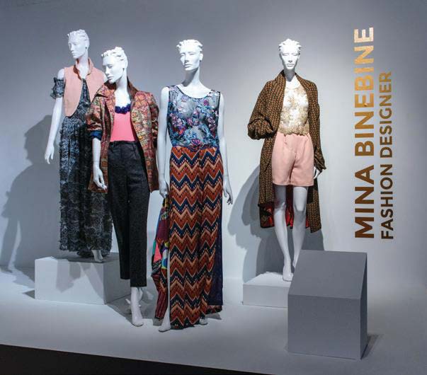 manikins in Mina Binebine fashion