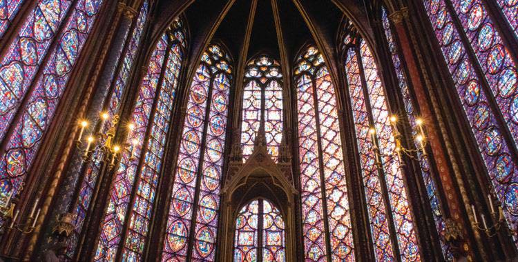 Stained glass windows