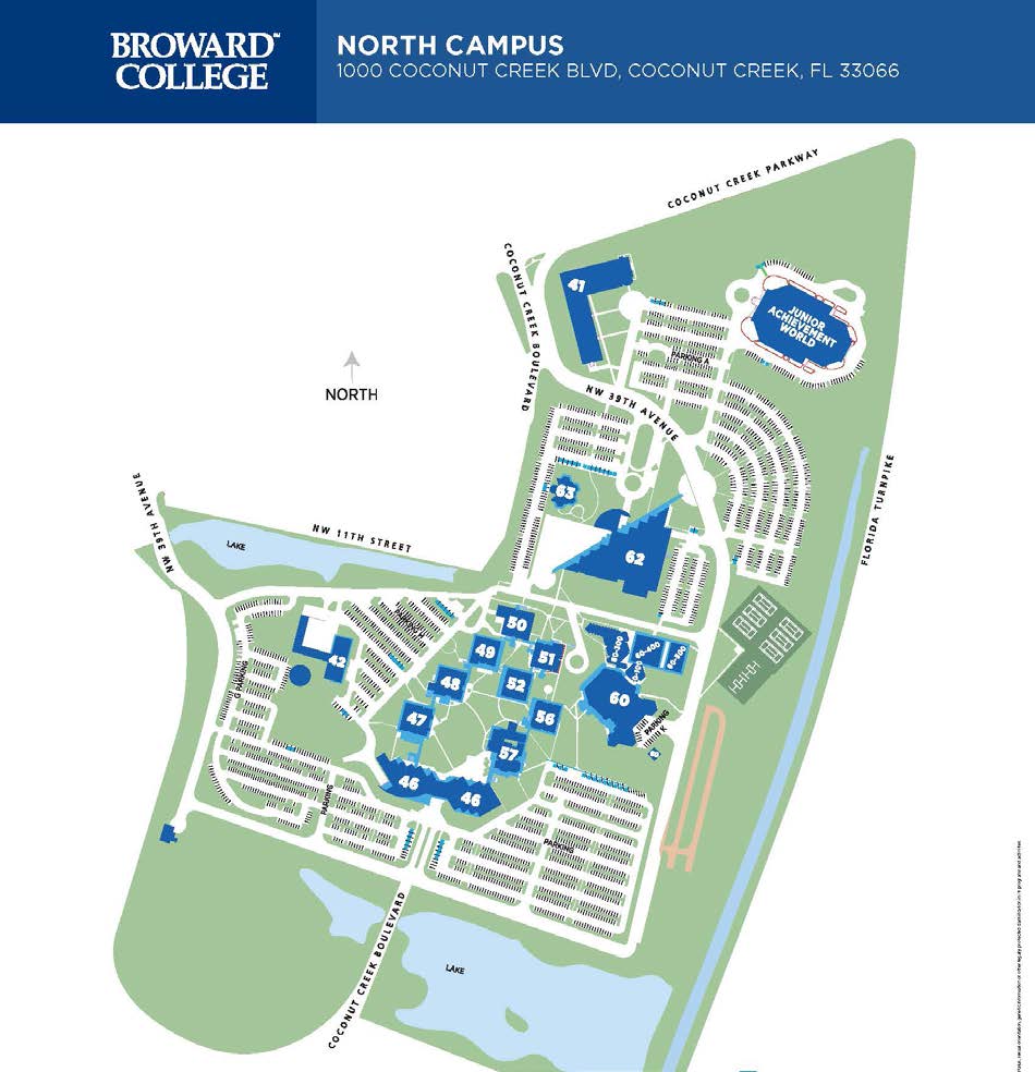 Broward College South Campus Map Campus/Center Directory