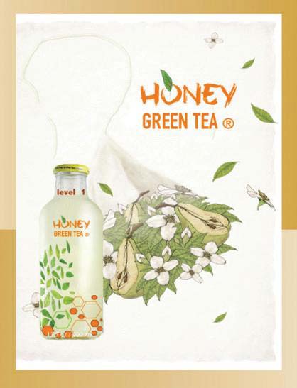 honey green tea