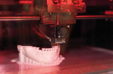 3-D PRINTED LOWER JAW