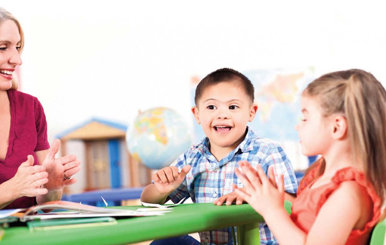 Children playing with toys