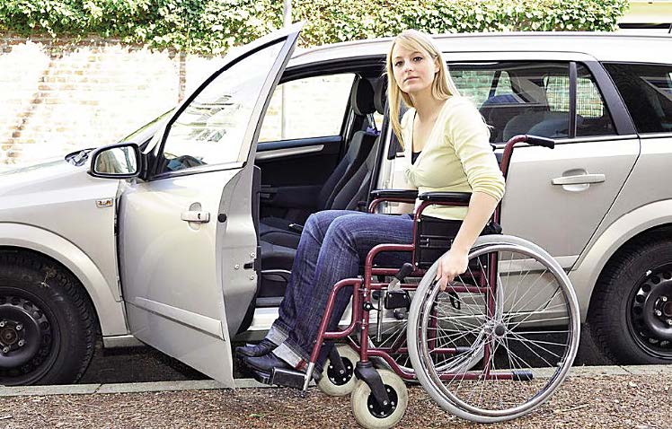 Wheelchair, woman