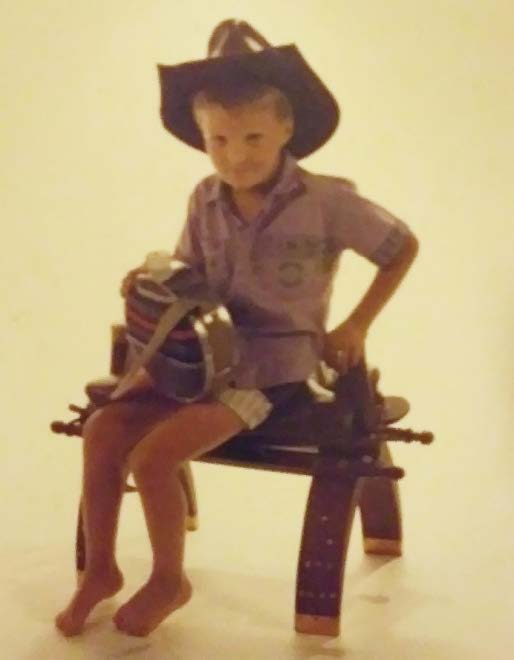 boy in cowboy hat
