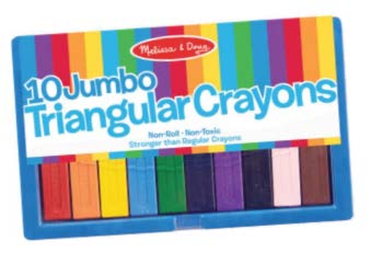 triangular crayons